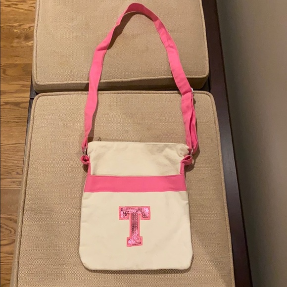 Matching canvas Tote & Cross body bag - Picture 6 of 8